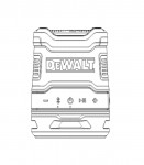 DeWalt DCR009 Speaker TYPE 1 Spare Parts